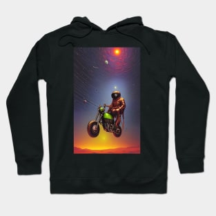 Motorbike Wormhole Hoodie